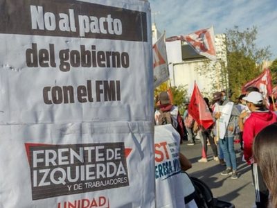 El sábado el Frente de Izquierda realizará una jornada de lucha en contra del ajuste