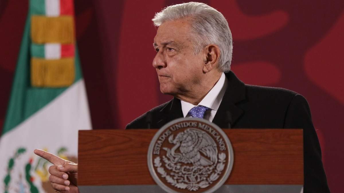 El presidente López Obrador
