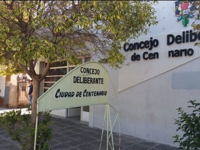 Se suspendió la sesión del Deliberante de Centenario en la que tratarían la emergencia en seguridad