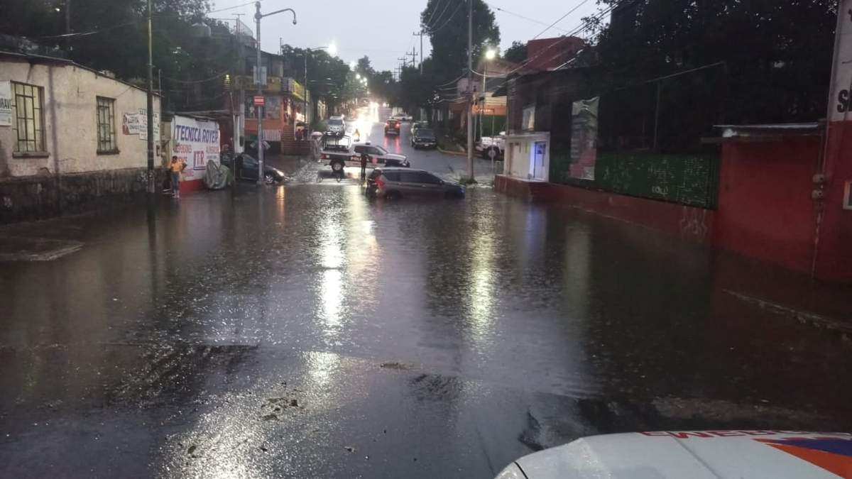 Encharcamiento en Tlalpan