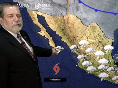 Lluvias fuertes e intensas con descargas eléctricas y granizo el martes en estas entidades