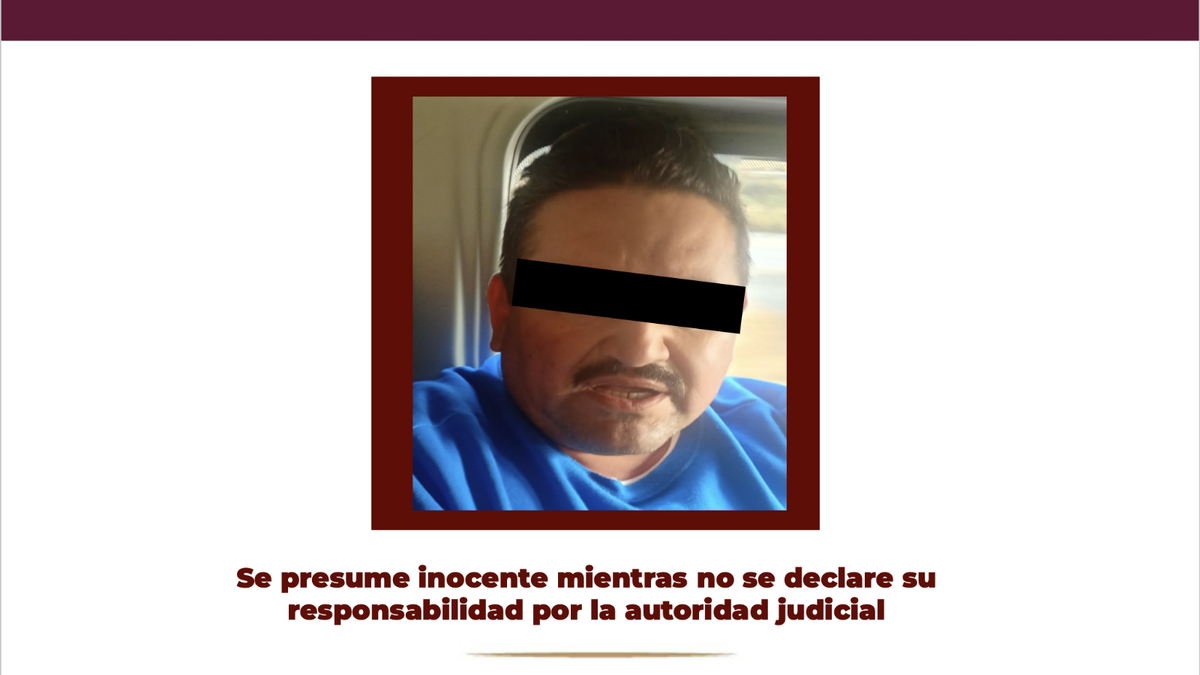 Omar Leonardo Ramírez Gutiérrez, detenido