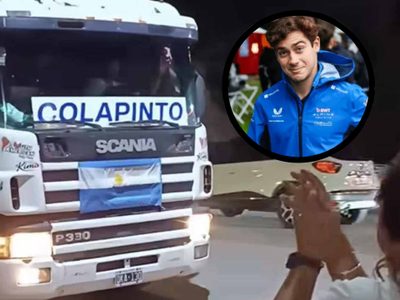 La solidaridad de Franco Colapinto y su familia con Bahía Blanca