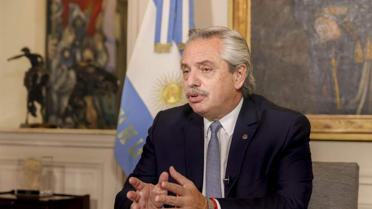 Alberto Fernández, presidente de la Nación. Fuente: (Twitter)