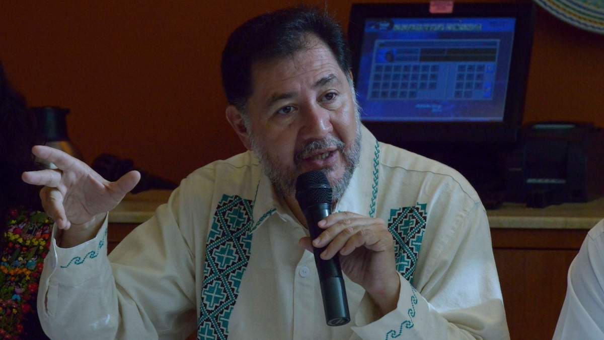 El diputado del PT, Gerardo Fernández Noroña
