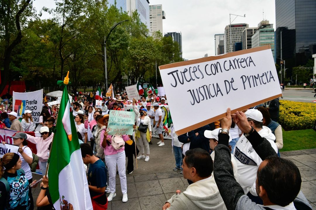 Protestas contra la reforma judicial Foto Miguel Dimayuga