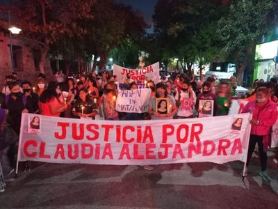 Marchan en Roca para pedir justicia por Claudia Casmuz