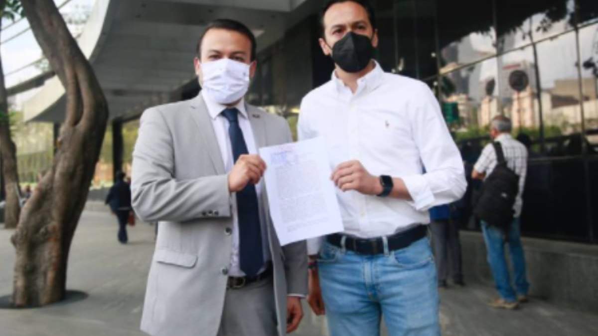 El PAN denunció ante la FGR a Marcelo Ebrard y Claudia Sheinbaum