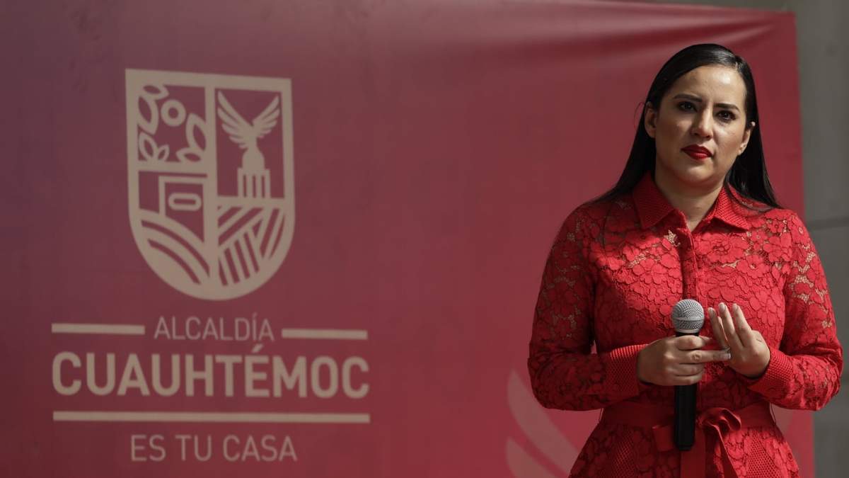 Sandra Cuevas, alcaldesa de Cuauhtémoc
