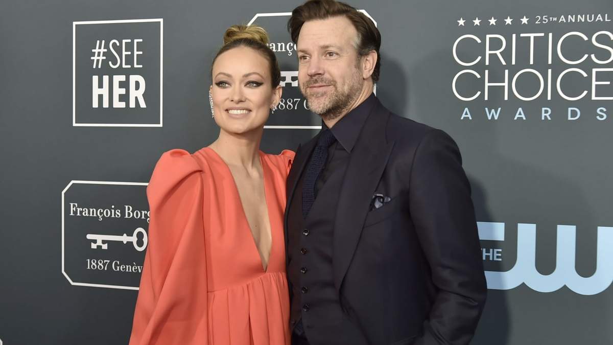 Olivia Wilde y Jason Sudeikis. Fuente: (Twitter)
