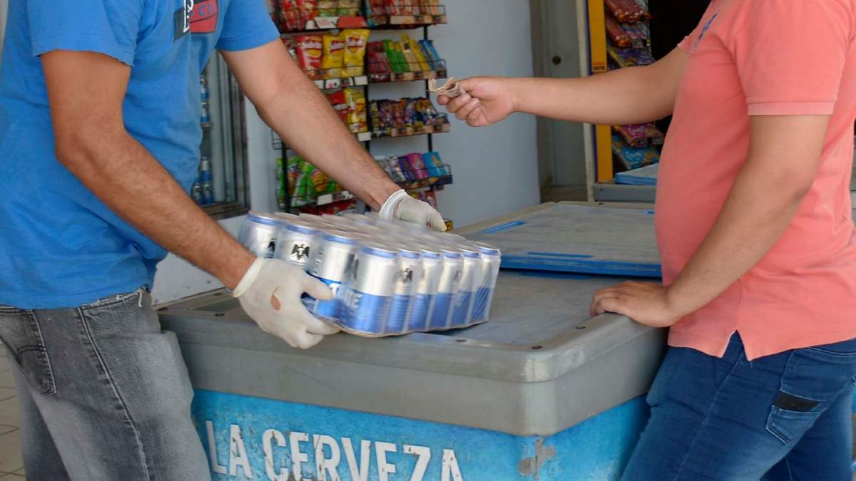 Venta de alcohol