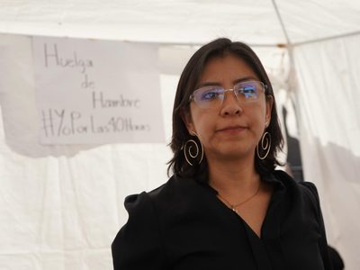 Activista inicia huelga de hambre para que se aprueba la jornada laboral de 40 horas