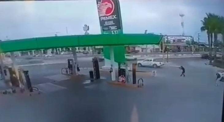 Ataque a gasolinera en Ciudad Juárez