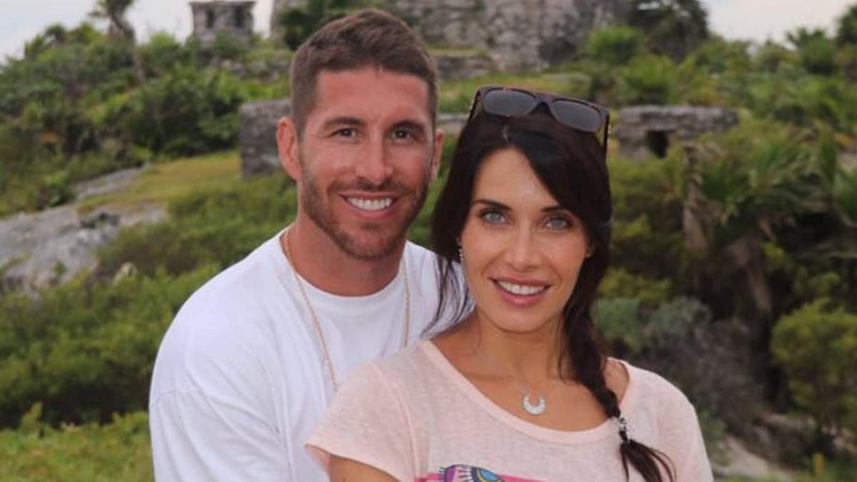 Sergio Ramos y Pilar Rubio. Fuente: (Twitter)