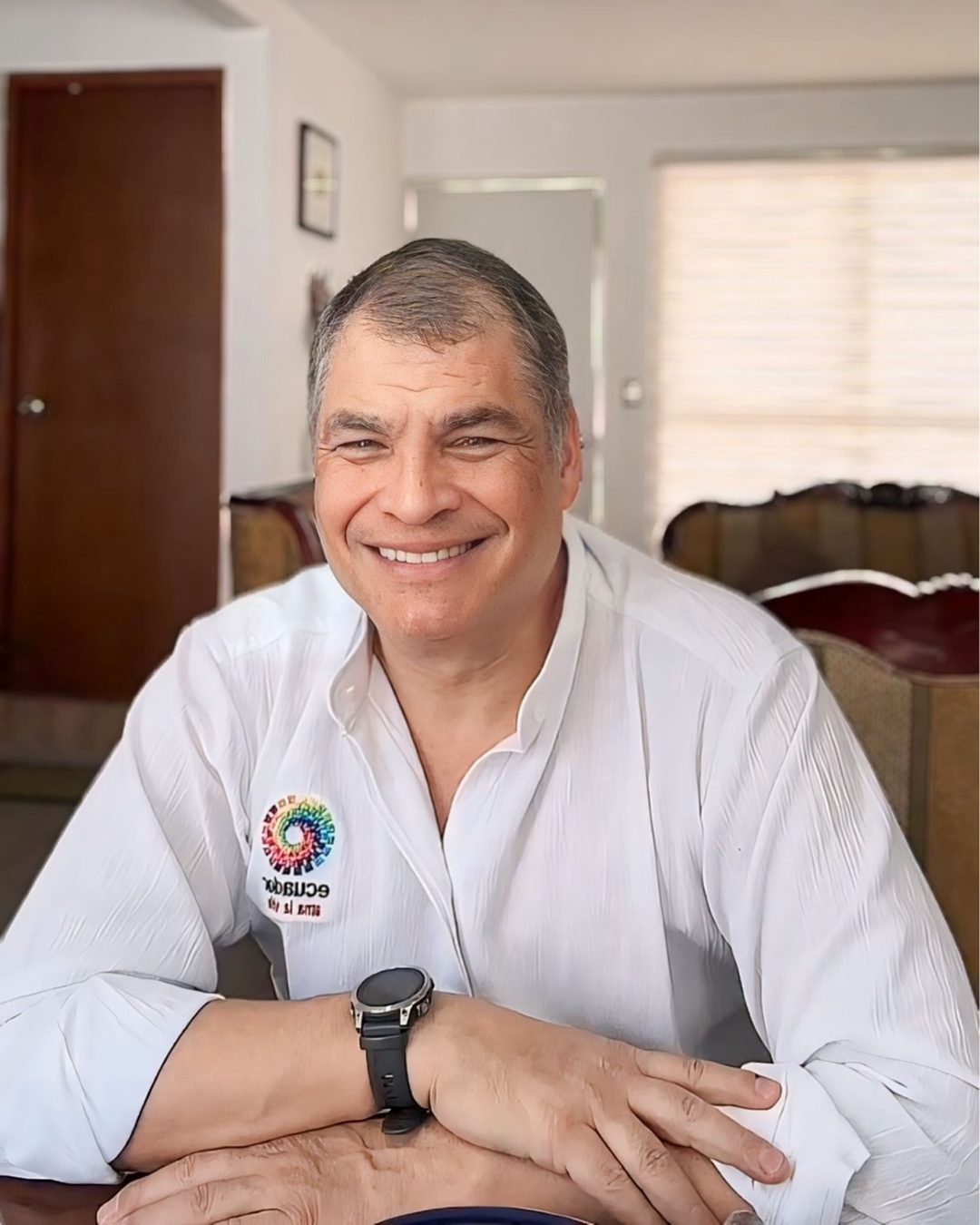 Foto Facebook  Rafael Correa - Comunidad