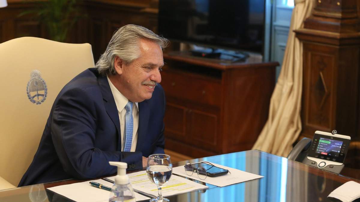Alberto Fernández, presidente de la Nación. Fuente: (Twitter)
