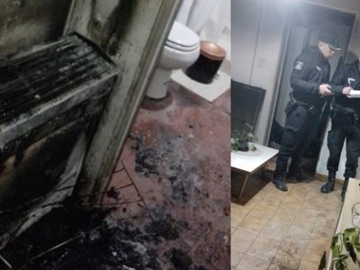 Ropa sobre un calefactor provocó un principio de incendio en un departamento del barrio Melipal