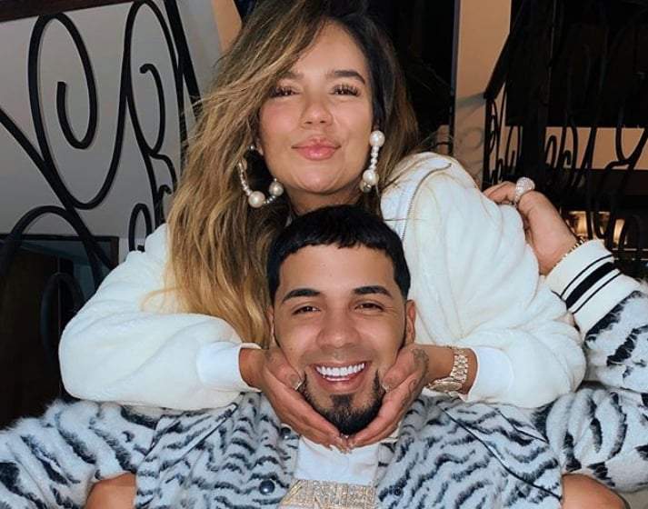 Karol G y Anuel AA. Fuente: (Instagram)