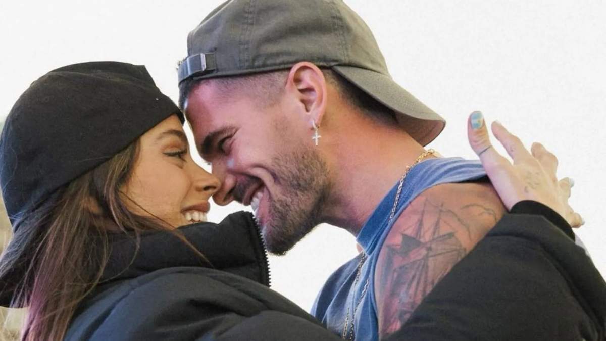 Tini Stoessel y Rodrigo de Paul. Fuente: (Instagram)
