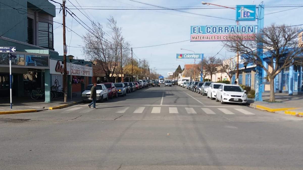 El robo fue en pleno centro de Cutral Co. Fuente: (Cutral Co al Instante)