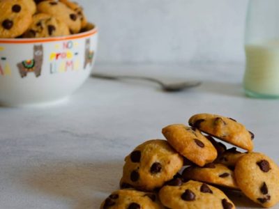 Mini cookies con chips de chocolate: una tentación irresistible en una receta fácil que vas a amar