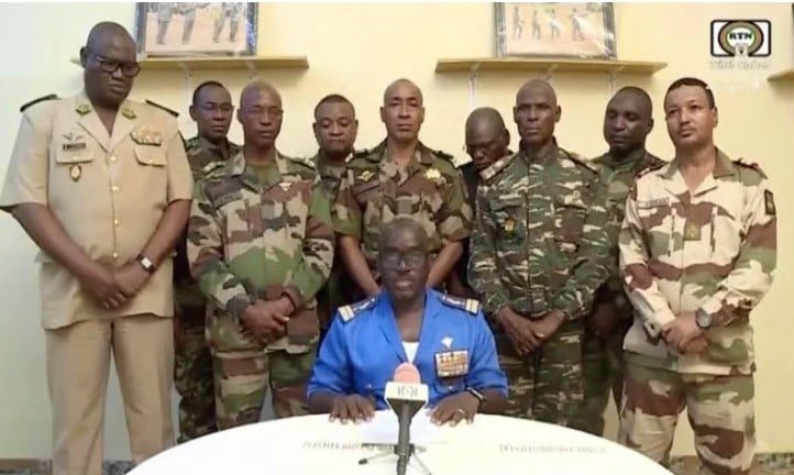 Golpistas en Niger