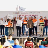 Inicia construcción del tren  Nuevo Laredo–Saltillo; será la frontera más importante de América Lati