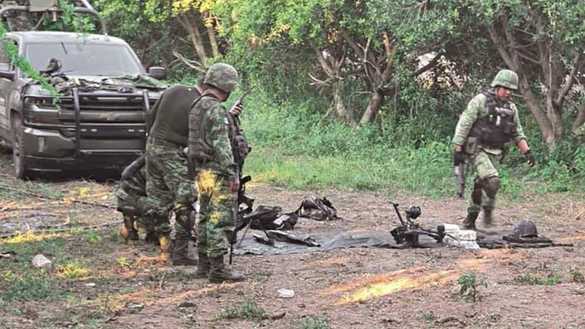 El sitio donde habría ocurrido la emboscada