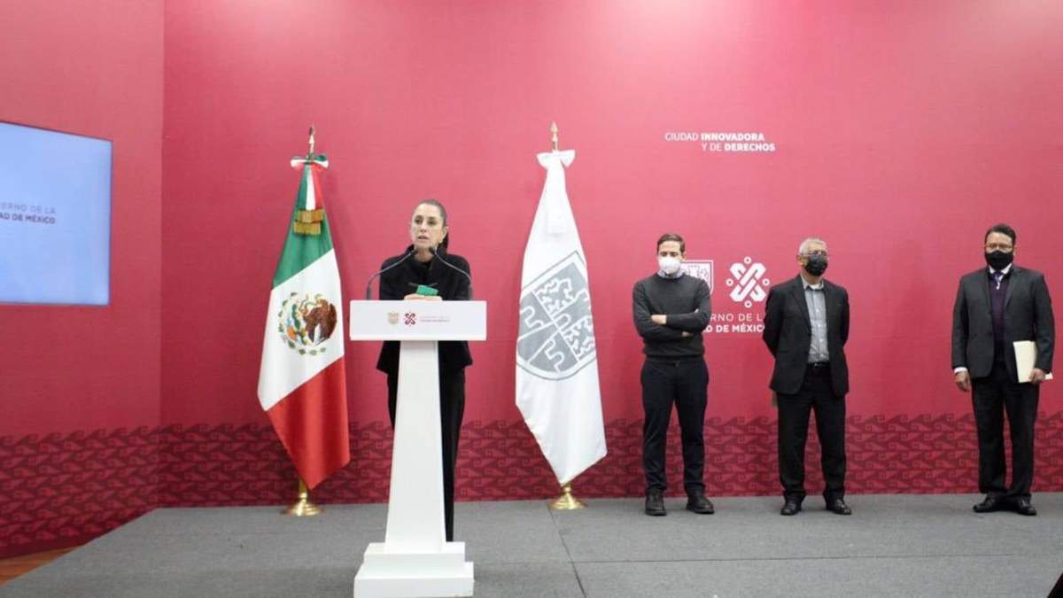 La jefa de Gobierno, Claudia Sheinbaum