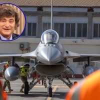 Javier Milei recibirá los nuevos aviones F-16 y volarán por la Ciudad de Buenos Aires
