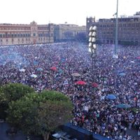 Marcha del 8M en la CDMX convocó a 180 mil personas; una mujer falleció por paro cardiorrespiratorio