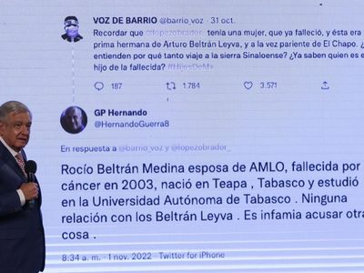 AMLO condena que vinculen a su primera esposa con los Beltrán Leyva: "¿puede haber más miseria?"