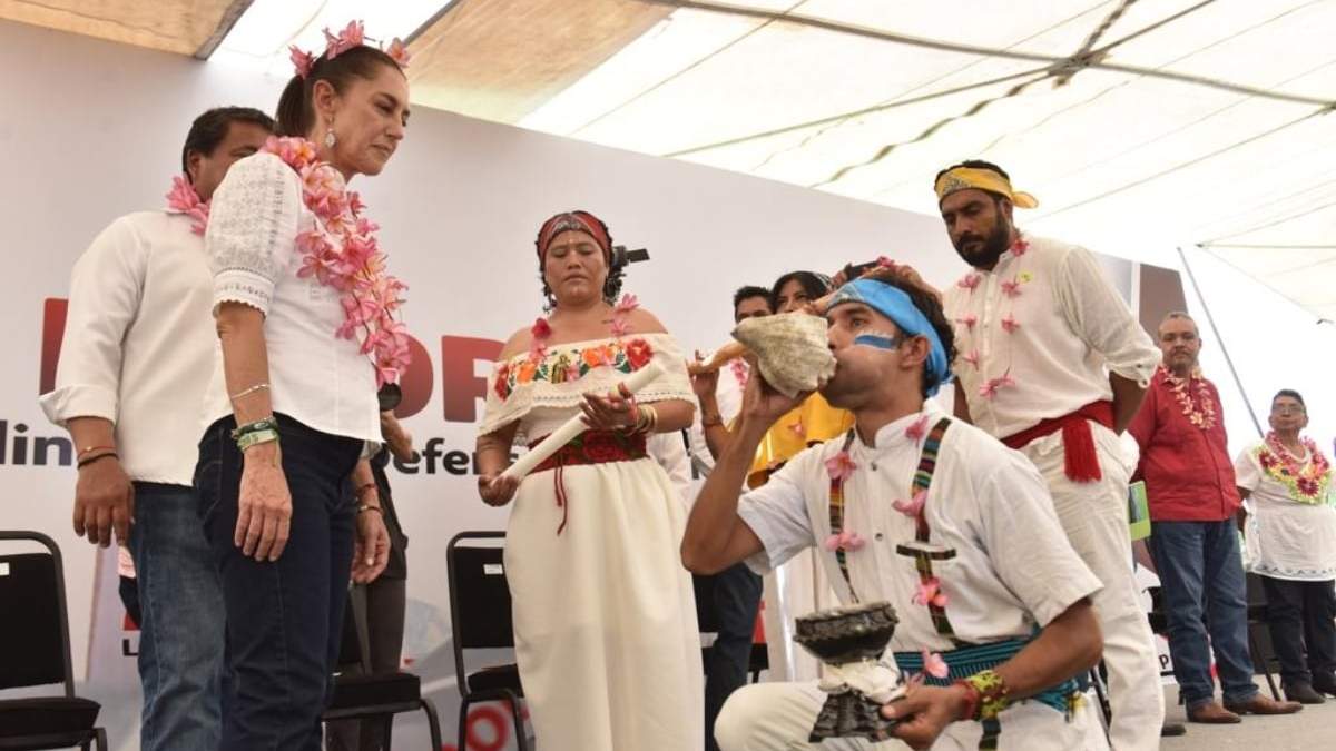 Claudia Sheinbaum en Izúcar de Matamoros