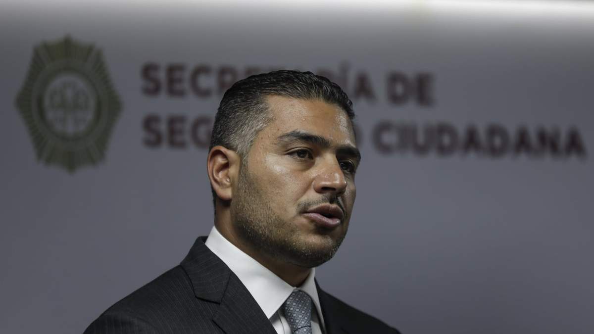 El secretario de Seguridad Ciudadana, Omar García Harfuch.