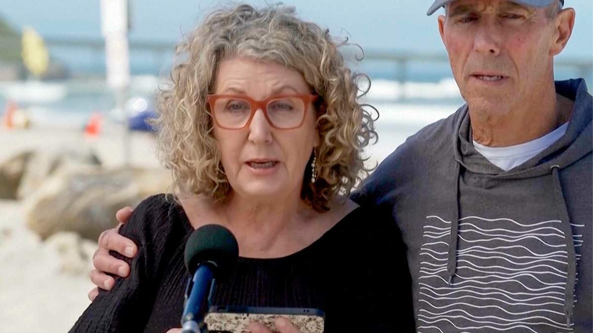 Debra y Martin Robinson, padres de los australianos Callum y Jake, asesinados en Baja California