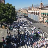 Marchan en ciudades de Michoacán por Carlos Manzo; hay dos detenidos y dos reporteros lesionados
