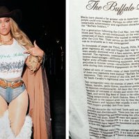 Critican a Beyoncé por vestir camiseta que llama "enemigos de la paz" a indígenas norteamericanos