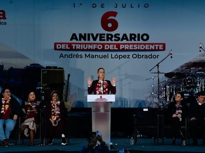 Sheinbaum dice que “¡nunca! pintará su raya” con AMLO