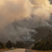 Esperan que las precipitaciones controlen el incendio en San Carlos de Bariloche