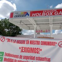 Frenan en Playa del Carmen a gasera de la pipa que explotó en Iztapalapa; hizo estación sin permisos