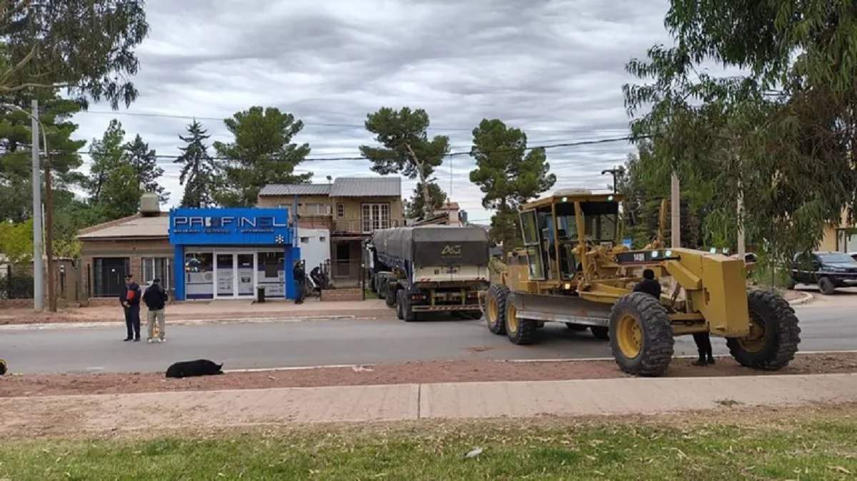 El lugar donde terminó el camión sin control. Fuente: (Tu Noticia)