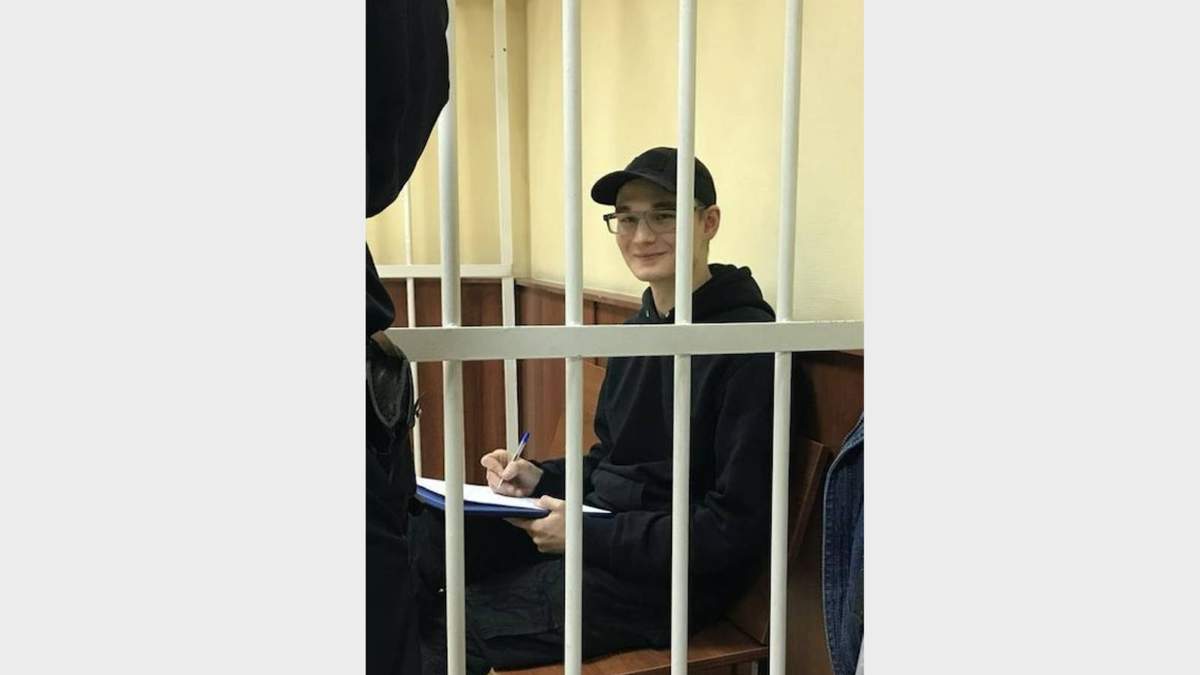 El estudiante Azat Miftakhov