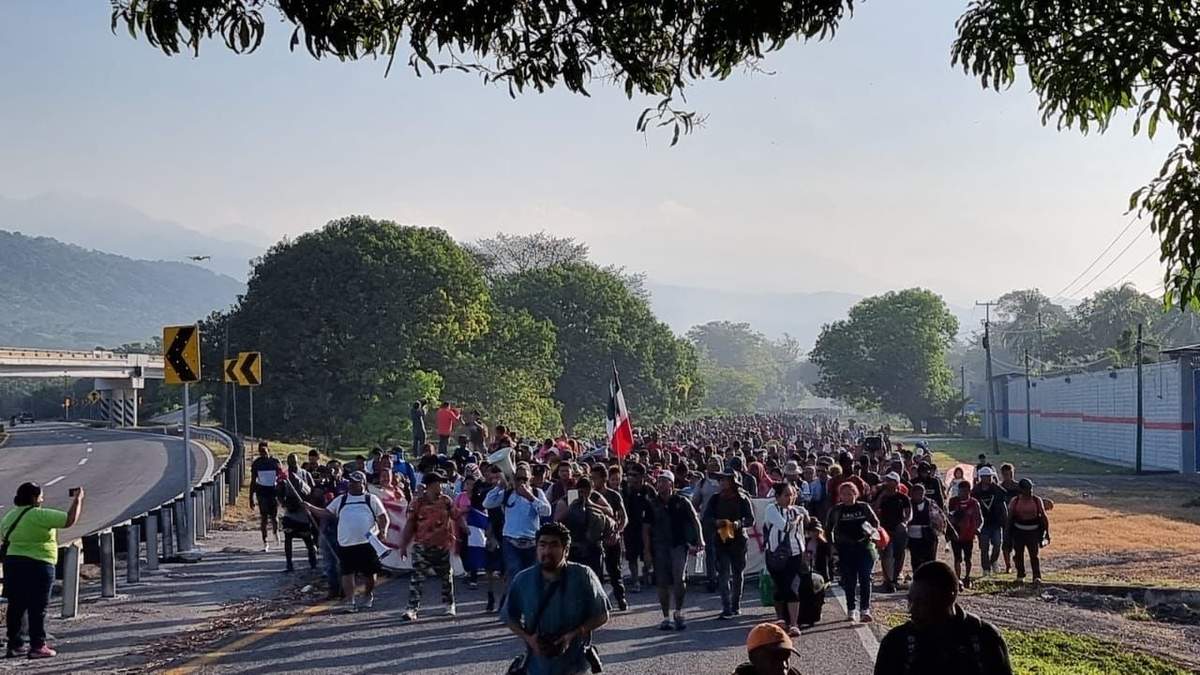 Caravana migrante del 26 de diciembre de 2023