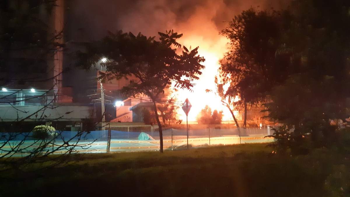 El incidente ocurrió durante la madruga