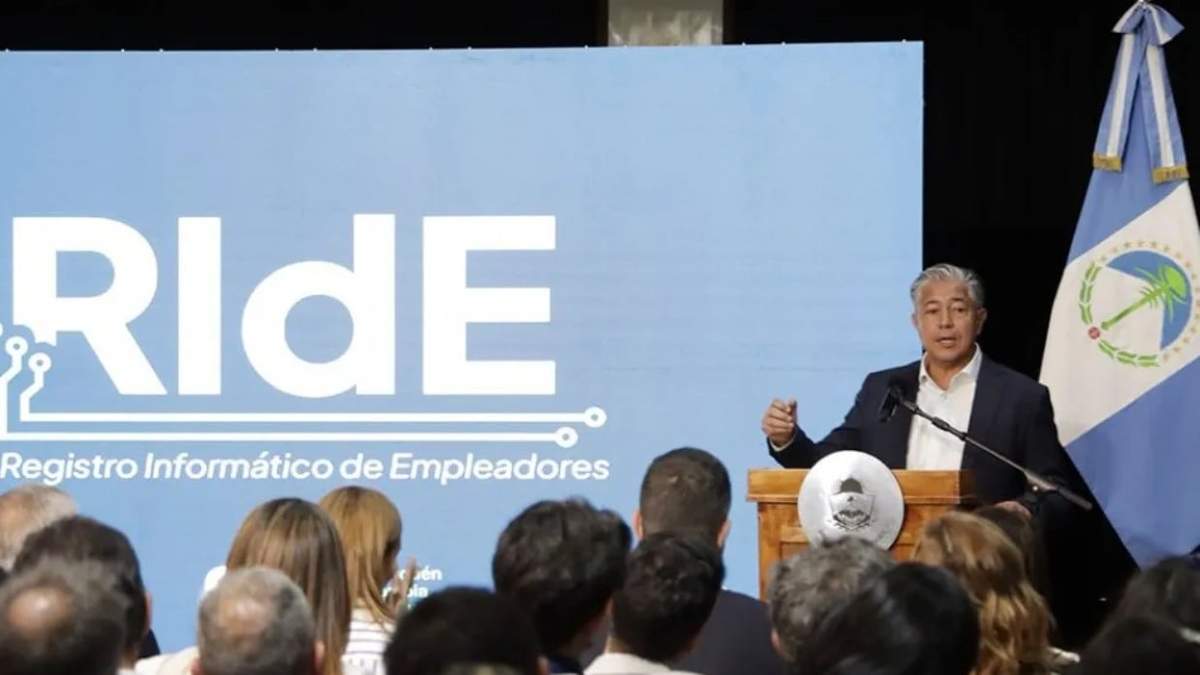 El gobierno presentó el Registro Informático de Empleadores. Fuente: (Gobierno de Neuquén)