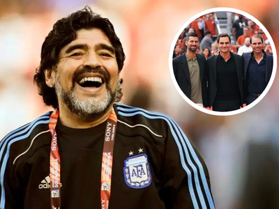 El día que Diego Maradona eligió al mejor de la historia entre Rafael Nadal, Roger Federer y Novak Djokovic