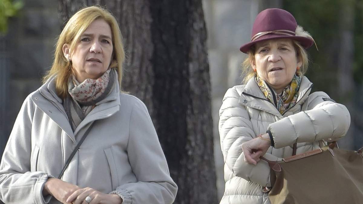 Las infantas Cristina y Elena. Fuente: (Instagram)