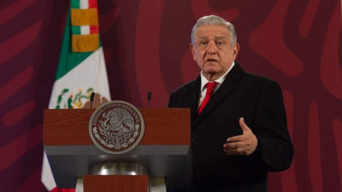 El presidente López Obrador