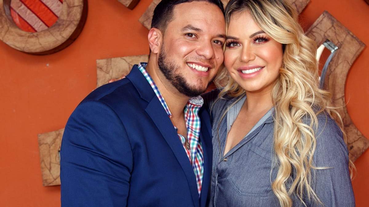 Chiquis Rivera y Lorenzo Méndez. Fuente: (Instagram)