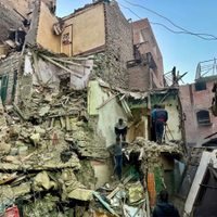 Tragedia en Egipto: se derrumbó un edificio en Guiza